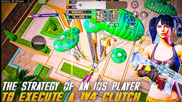 This Player Turns Every 1vs4 Into a Win | 5 Finger 1v4 Clutches Bgmi - Pubg Mobile