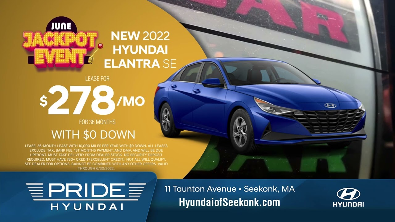 NO MONEY DOWN DURING THE JUNE JACKPOT EVENT!