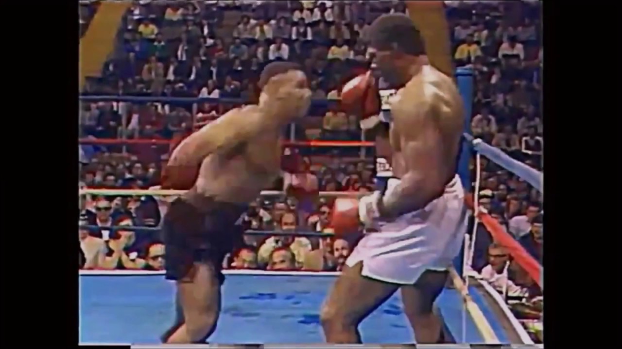 Mike tyson's left hook and gazelle punch YouTube