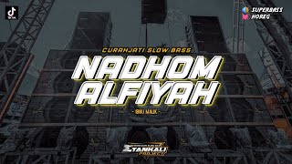 DJ SHOLAWAT NADHOM ALFIYAH | Slow Bass | Viral TikTok || Remix Super Horeg TERBARU