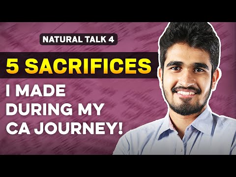 If you don't sacrifice for what you want, then what you want becomes the sacrifice! #NaturalTalk4