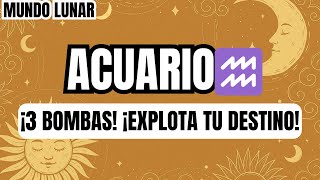 AQUARIUS♒OH MY GOD!😱3 EMOTIONAL BOMBS...⚡ONE DESTROYS YOU, THE OTHER SURPRISES YOU🎉IT WILL MAKE Y...