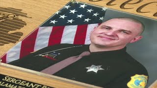 New memorial honors Sergeant Ryan Proxmire who died in line of duty in 2021