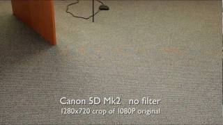 Canon 5D Mk2 anti-aliasing filter test scenes