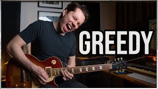 GREEDY - Tate McRae | Sebastian Lindqvist Guitar Cover (ROCK VERSION)