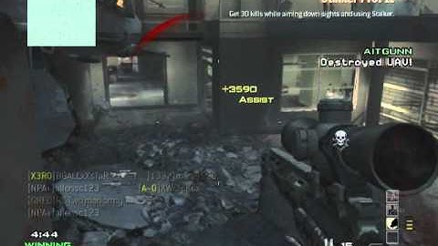 MW3 - Collateral Quickscope/Triple feed