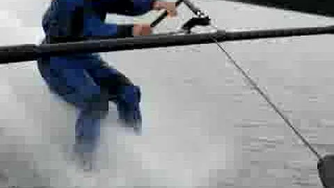 Jeff Mikkelson - Barefoot Waterskiing