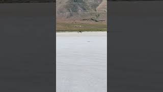 Landing the fms hobby p40b 1400 mm on the flats