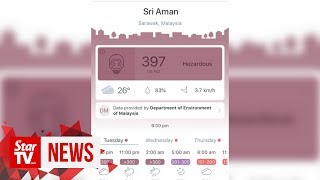 Haze in Sri Aman, S'wak breaches hazardous level
