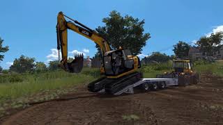 Snow Offroad Construction Game screenshot 2