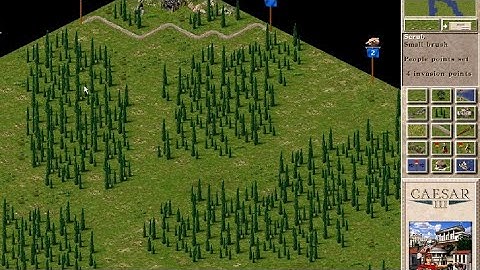 Caesar 3 Making a Huge Island Map & City Part 1 (With Download)