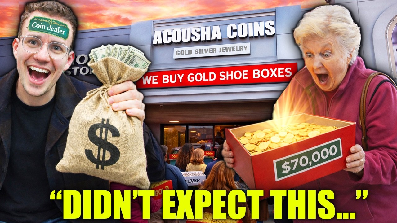 Her UNTOUCHED $70,000 Shoebox WAS FILLED with GOLD & SILVER!