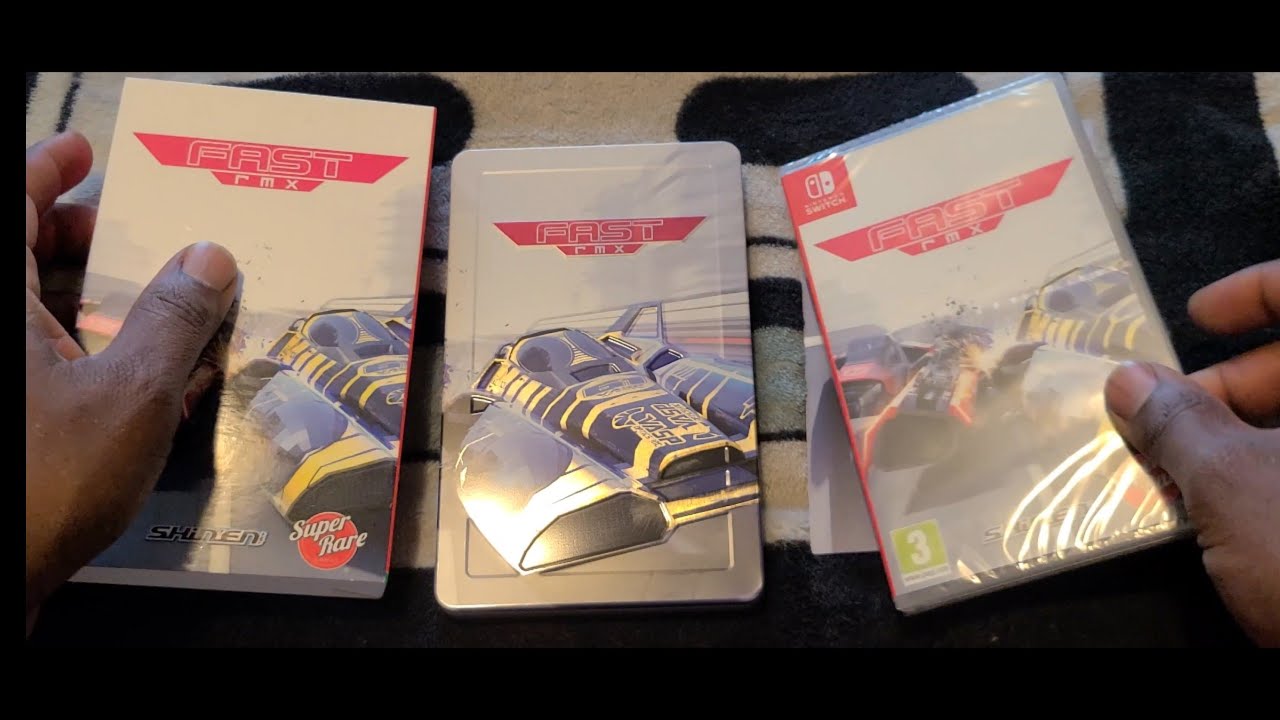 Fast RMX Steelbook SuperRareGames Limited Edition Nintendo Switch 