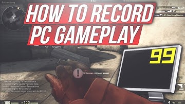 HOW TO RECORD PC GAMEPLAY WITHOUT DROPPING FRAMES! NO QUALITY LOSS!