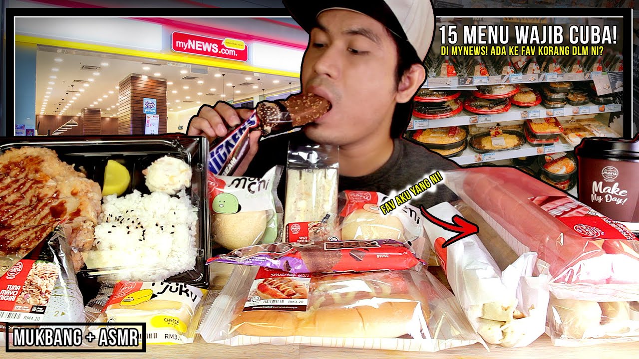 15 MAKANAN WAJIB BORONG di MYNEWS | MUKBANG MALAYSIA
