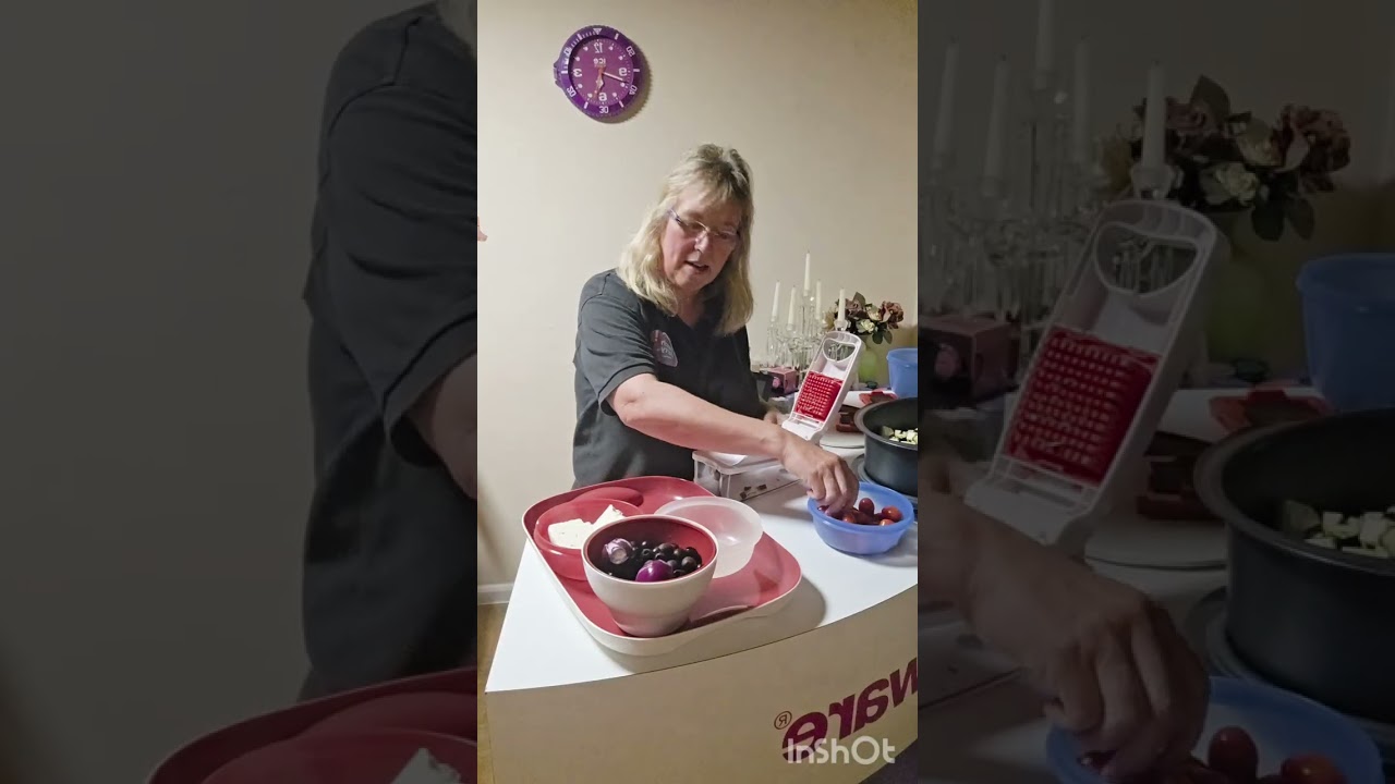 Mediterraner Gemüse Auflauf in der 5L Ultra mit dem Super Dicer von Tupperware 