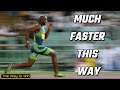 How to run faster with proper arm action