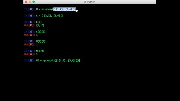 Vectors and Matrices