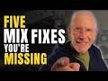 5 Mixing Mistakes You Don’t Know You’re Making