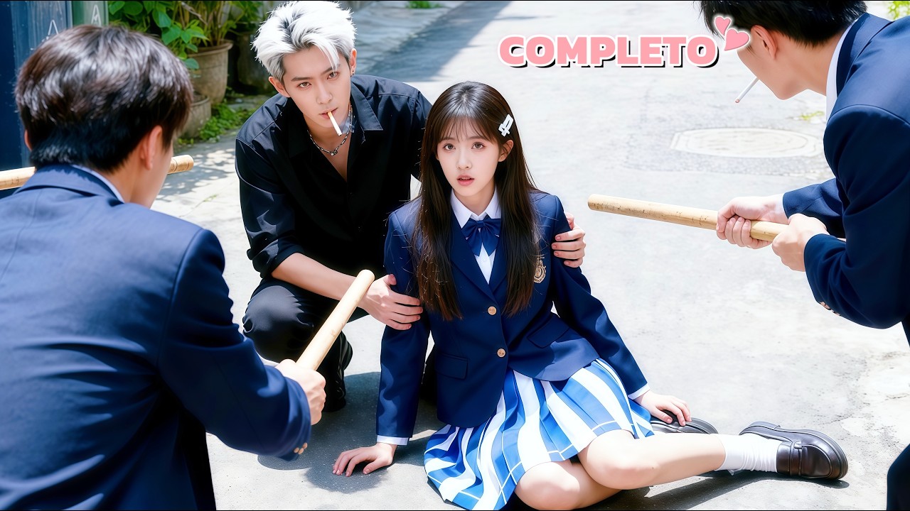 🍧El matón de sangre fría de la escuela no amaba a nadie, ¡pero protegió a esta frágil chica!¡Amor!