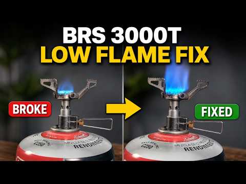 BRS 3000T Low Flame Fix