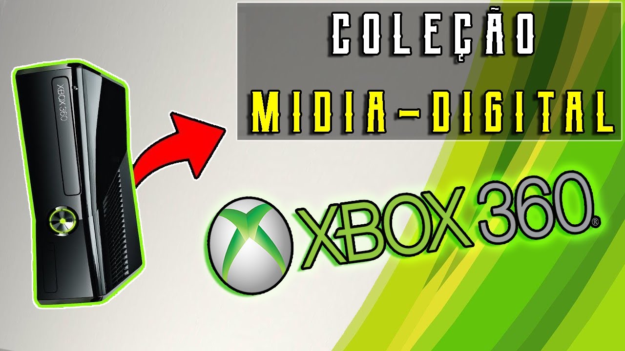 Minha Coleção de Jogos Em Mídia Digital Do Xbox 360 