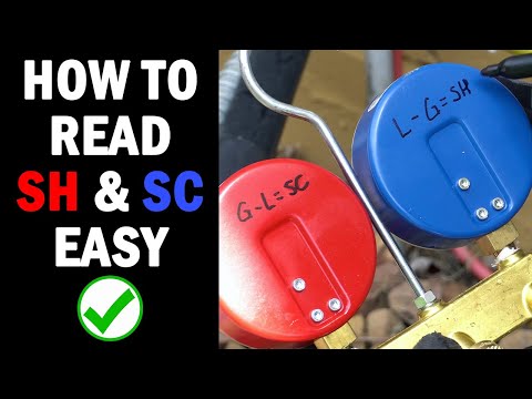 How to Read SUPERHEAT and SUBCOOLING