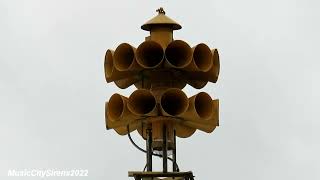 Federal Signal 3T22 Siren Test (Short Attack) Collinwood, TN