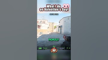 Valentine‘s Day vs. CS2 🤔🤣 #cs2