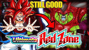 DESTROYING RED ZONE CELL WITH THE 7 YEAR LRS! RED RIBBON RED ZONE STAGE 6 COMPLETED! | Dokkan Battle