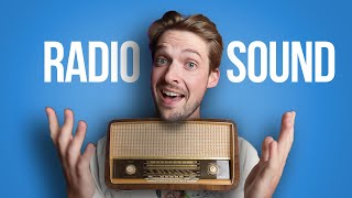 How to Make Your Voice Sound Like an Old Radio!