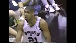 Tim Duncan vs Hakeem Olajuwon (Every 1-on-1 Plays available in Youtube!)