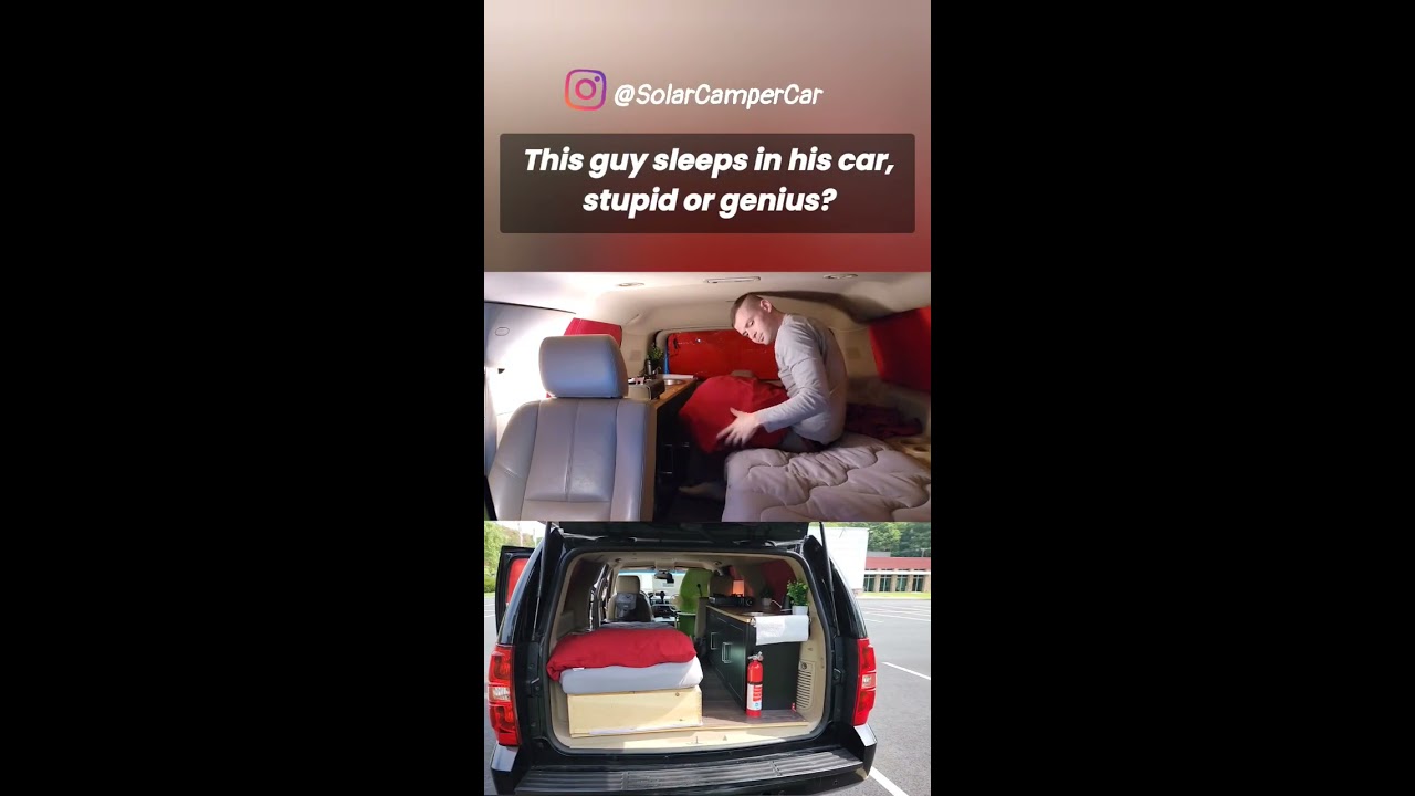 I Live In My Car Smartliving Cheapliving Solarcampercar Vanlife