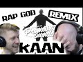 KAAN - RAP GOD ( REMIX ) | EMINEM  SHOULD BE PROUD ! | METALHEADS REACTION