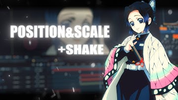 How to make smooth Position and Scale transition in After Effects (+shake)