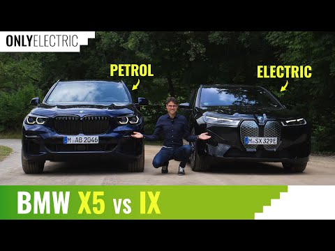 BMW iX vs BMW X5 Head to Head - Electric Instant Torque Against Petrol V8 Rush