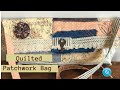 Patchwork Quilted Bag, Christmas Gift Idea