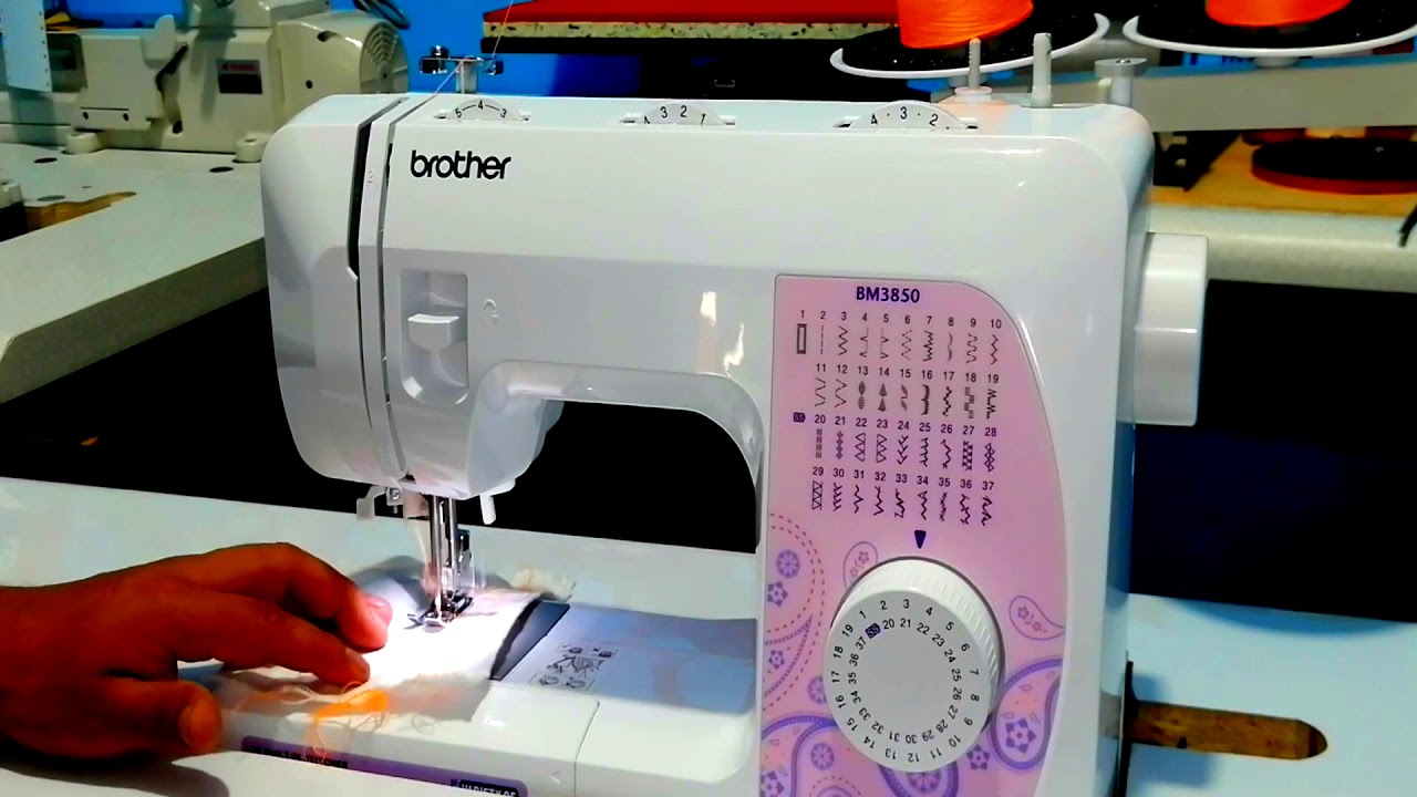 Como usar una maquina de coser