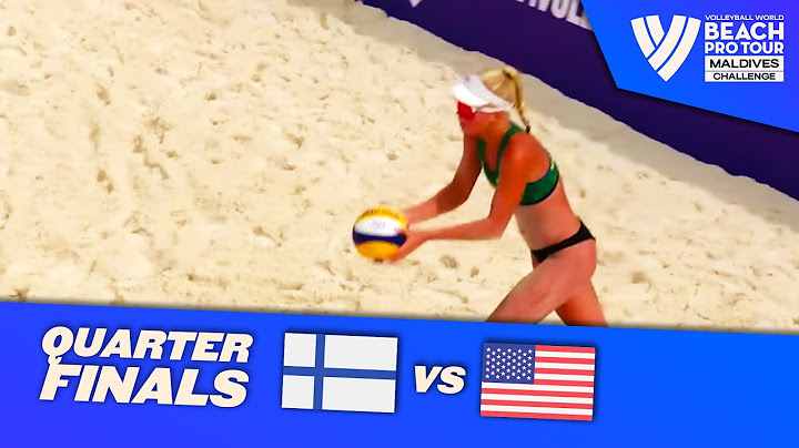 Parkkinen/Sinisalo, S. vs. Schermerhorn/Quiggle  - 1/4 Final Highlights Maldives 2022 #BeachProTour