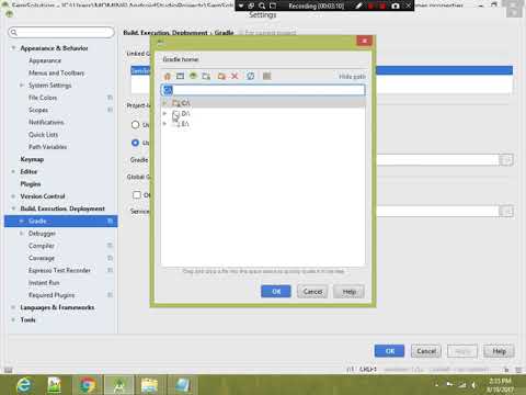 (Solved ) Android Studio - Gradel dependency file error