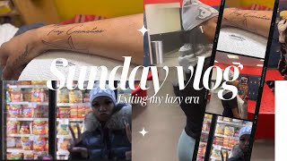 SUNDAY VLOG: EXITING MY LAZY GIRL ERA | NEW TATTOOS, GYM WORKOUT, AND GROCERY SHOPPING | Tiny Lin