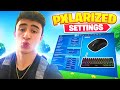 Pxlarized *NEW* SETTINGS &amp; Mouse in Chapter 5! (UPDATED Fortnite Setup)