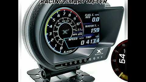 MXS3052 Racing Digital Smart Meter OBD2 by MxsMotosport | PERFORMANCE SERIES