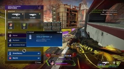 This is how to use a knockdown shield