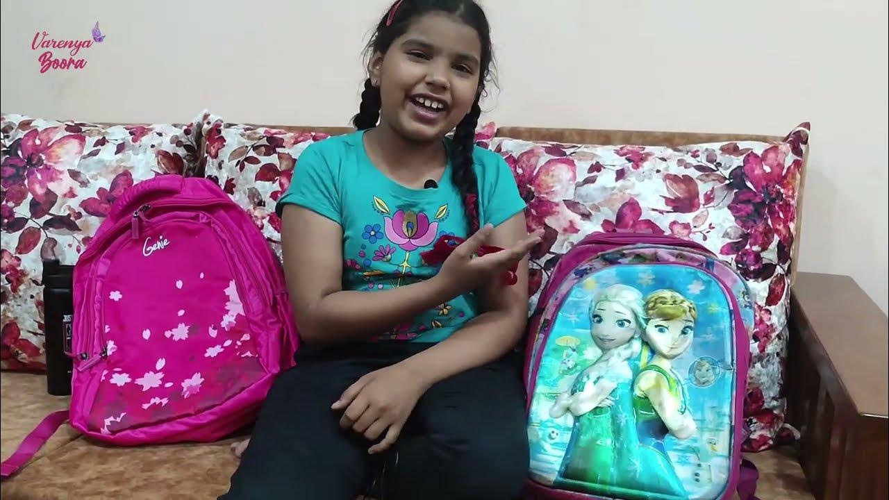 My New School Bag from amazon / flipkart School Bag for teenage girl