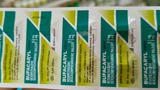 Bufacaryl kaflet obat apa?Manfaat, Dosis, dan efeksamping