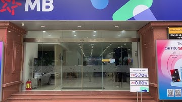 Thay thế bộ cửa tự động POLARIS Hàn Quốc tại ngân hàng MB Phạm Hùng