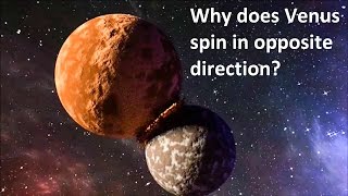 Why Does Venus Spin In Opposite Direction? - Science For Kids - Youtube