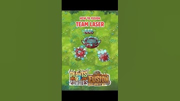 HOW TO FUSION TEAM LASER | PVZ #plantsvszombies #fusion #shorts