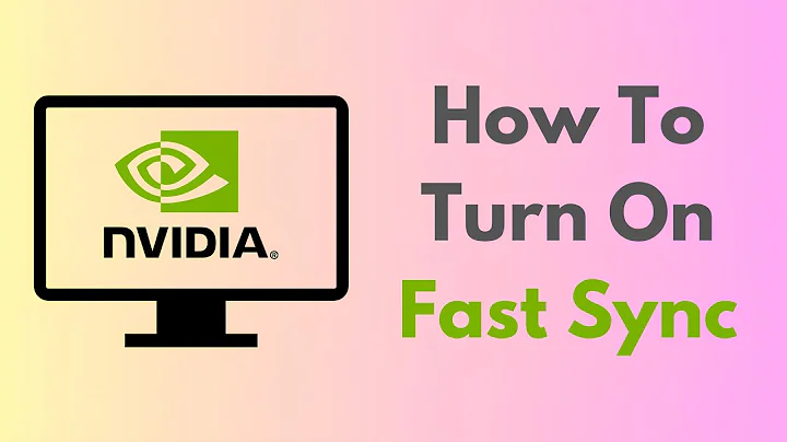 Fix Screen Tearing In Games – How To Enable Fast Sync (NVIDIA Guide)